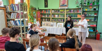 Час общения «Расскажи о своей любимой книге». Рыбачьевская сельская библиотека - Алуштинская ЦБС